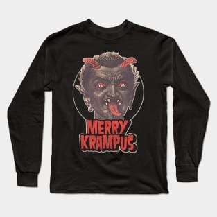 Merry Krampus Long Sleeve T-Shirt